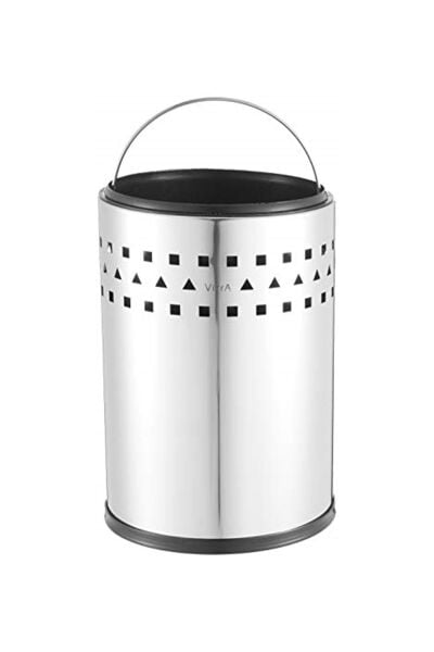 Arkitekta A44066 Çöp Kovası, 4,5 L , Parlak Paslanmaz Çelik Kaplama