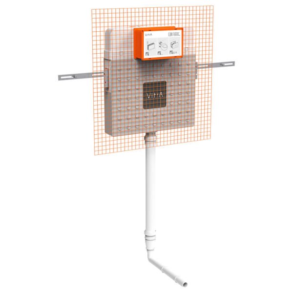 VitrA V-Fix Prime 8cm Helataşları için Gömme Rezervuar 3/6 Lt 768-1700-01