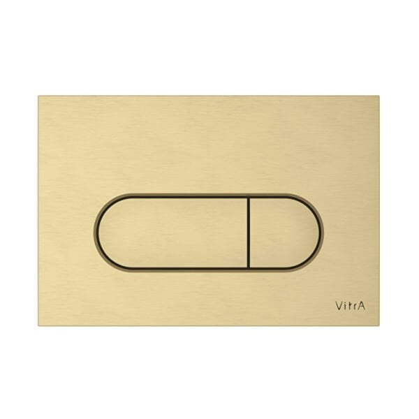 VitrA Root Round Kumanda Paneli Fırçalı Altın 740-2225